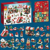 24-Day Christmas Advent Calendar with DIY Tree & Train Set