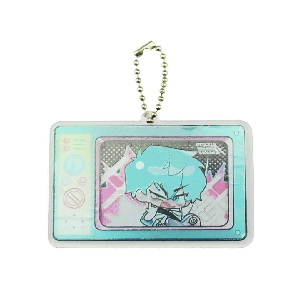 Cartoon Alien Stage Ivan & Till Acrylic Keychain