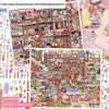 Extra-Large Vintage Grocery Store Decorative Sticker Set