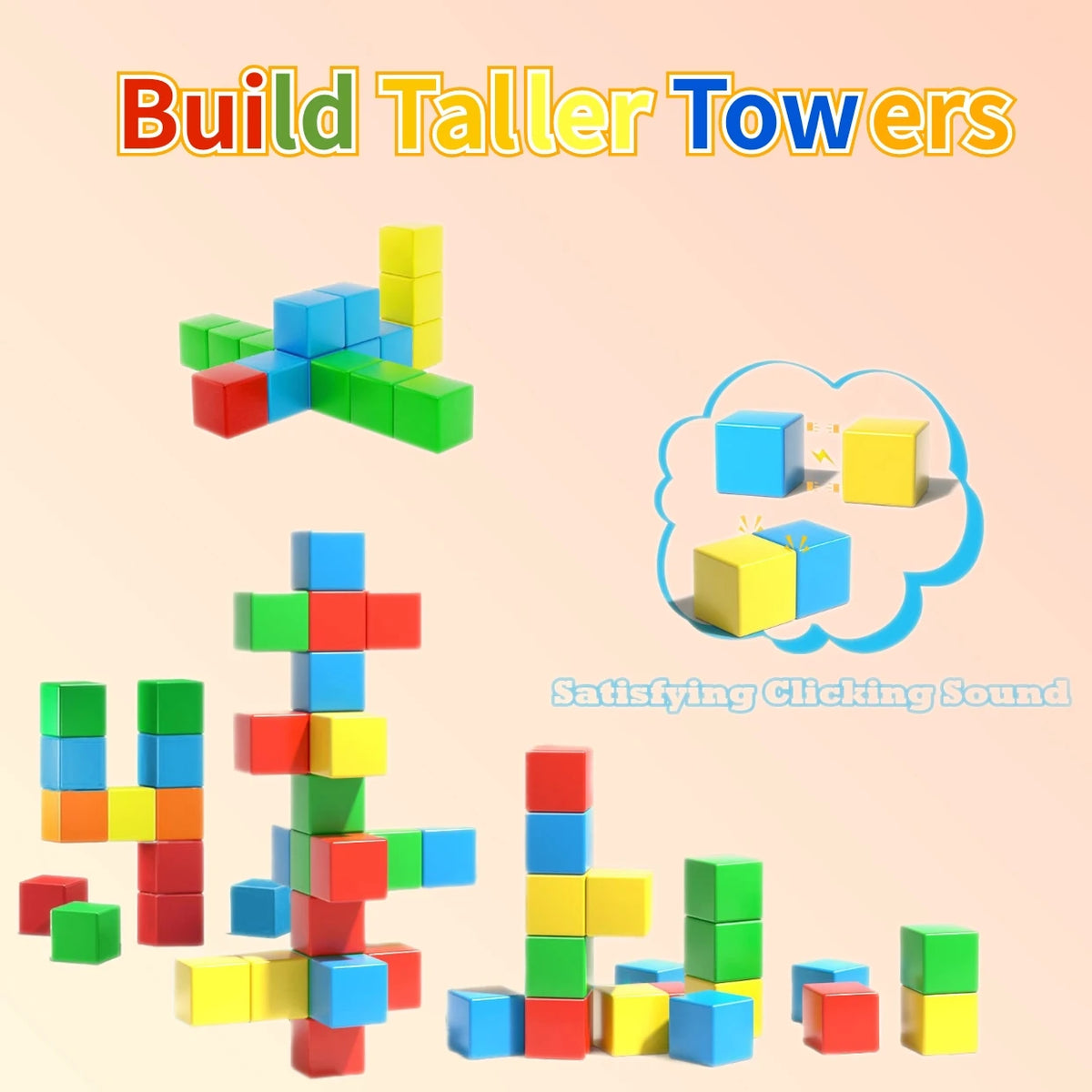 Magnetic Building Blocks Set for Kids – STEM Learning Toy