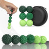 Magnetic Sensory Fidget Balls with Silicone Shell