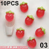 Fruit & Floral Resin Nail Art Decorations