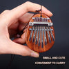 Wooden Kalimba Thumb Piano with Metal Chain