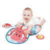 High-Contrast Tummy Time Pillow for Baby Sensory Development