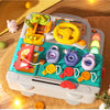 Montessori Busy Board with Lights and Music for Toddlers