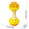 Baby Sensory Rattle Toy Set with Spinning Stacker