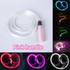 LED Fiber Optic Dance Whip with 7 Colors & 5 Modes