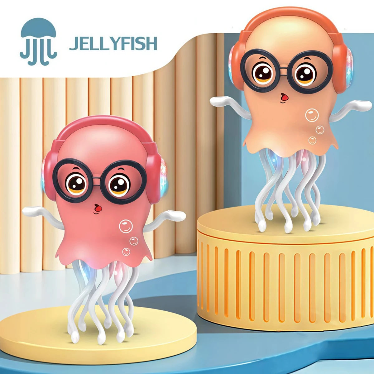 Interactive Dancing Jellyfish Toy with Auto-Sensing Avoidance