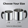 Stainless Steel Wax Melting Pitcher with Anti-Drip Spout