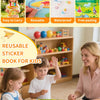 Reusable Jelly Sticker Books for Kids - Animal & Ocean Themes