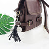 Heart-Shaped Swivel Snap Hooks with Key Rings