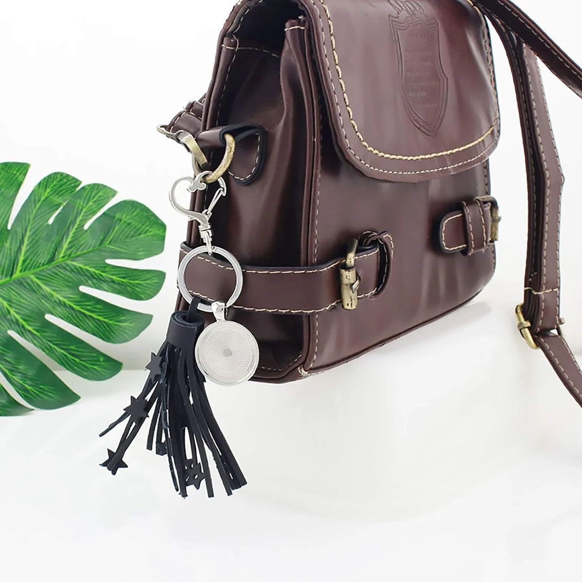Heart-Shaped Swivel Snap Hooks with Key Rings
