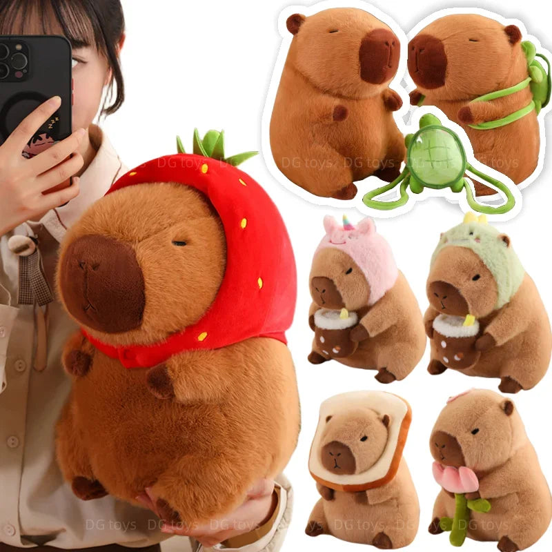 Adorable Capybara Plush Toy – Soft & Cuddly Internet-Famous Friend