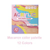 Acrylic Marker Set with Soft Brush Tips – 12 Colors