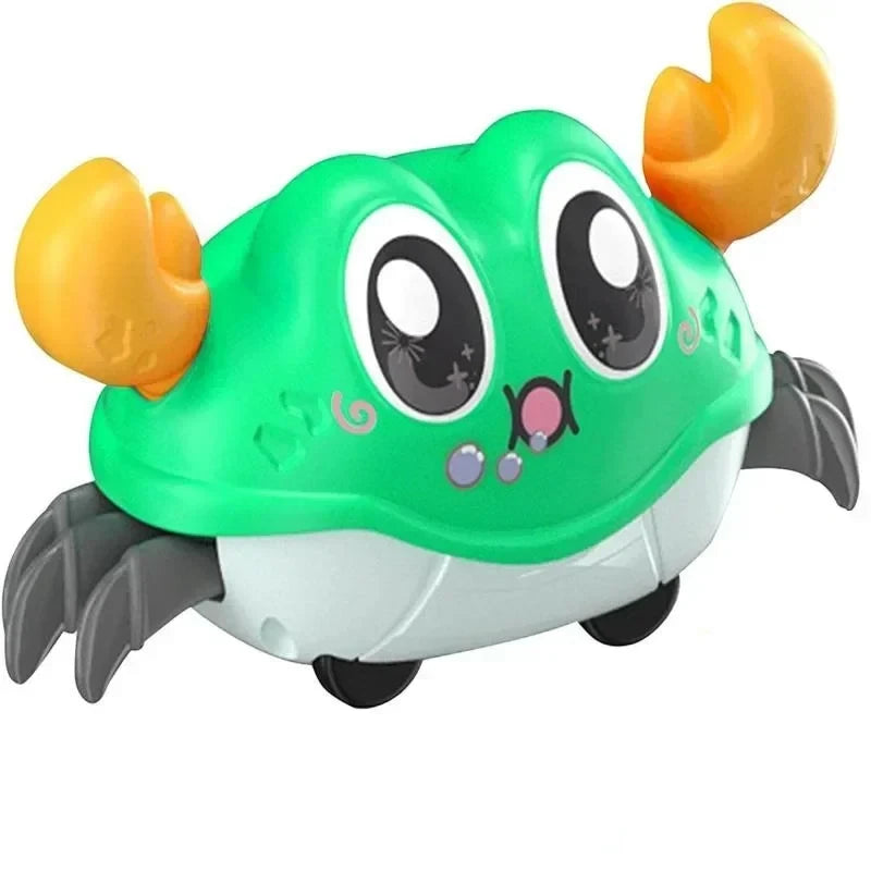 Crawling Crab Tummy Time Toy with Music and Motion