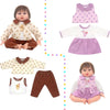 Adorable Jumpsuit Set for 20-22 Inch Reborn Dolls