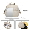 Large Capacity Diaper Backpack with Multiple Pockets