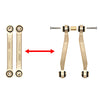Brass High-Clearance Chassis Link Set for 1/24 RC Crawler Axial SCX24 Deadbolt B17