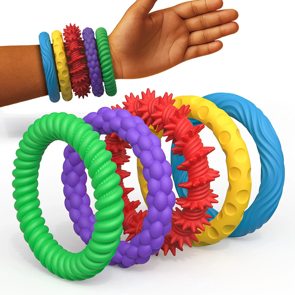 Fidget Spinner Ring for Anxiety Relief