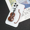 Handcrafted Miniature Wooden Violin Decoration
