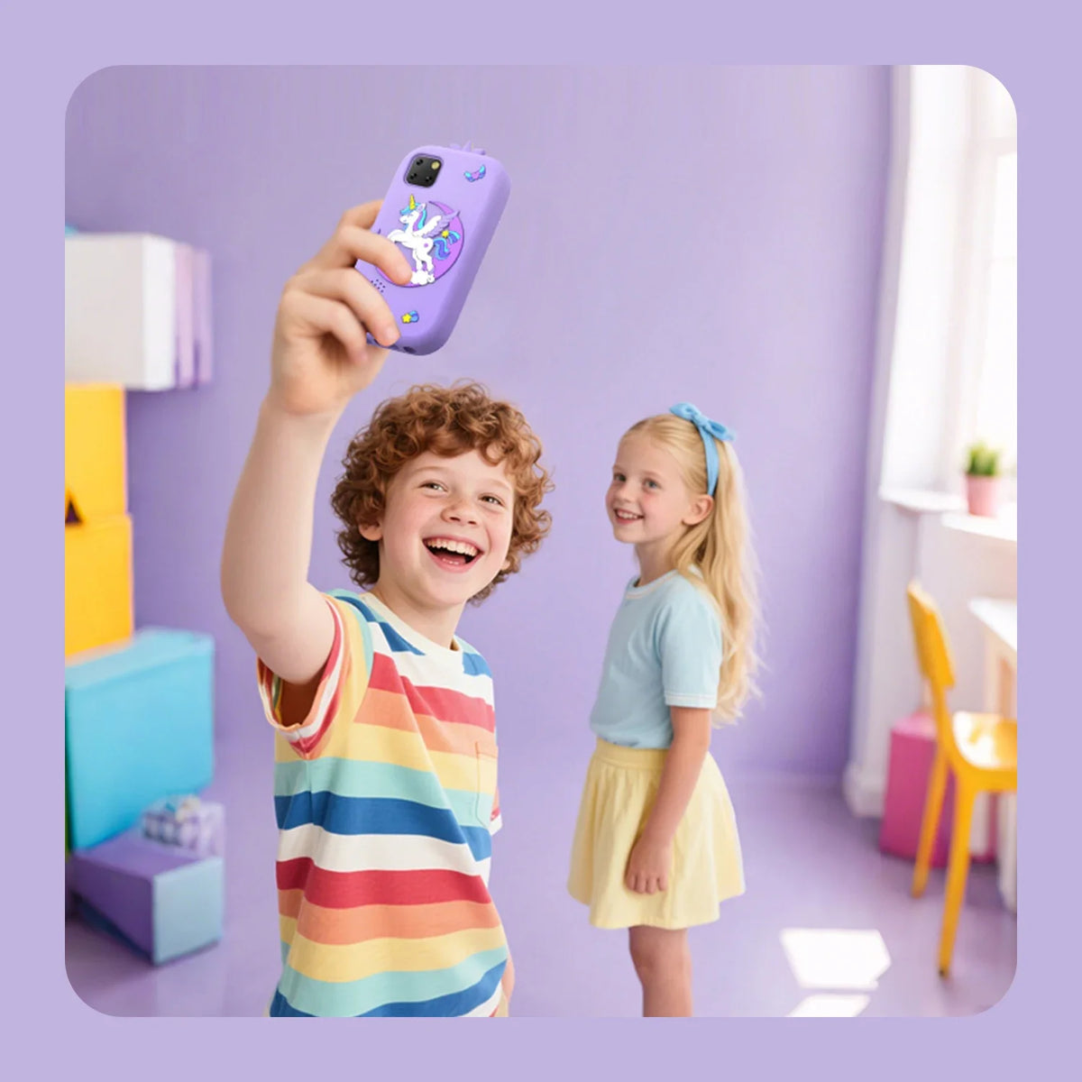 2.8" Touchscreen Kids' Smartphone Toy with Camera, Games & Music