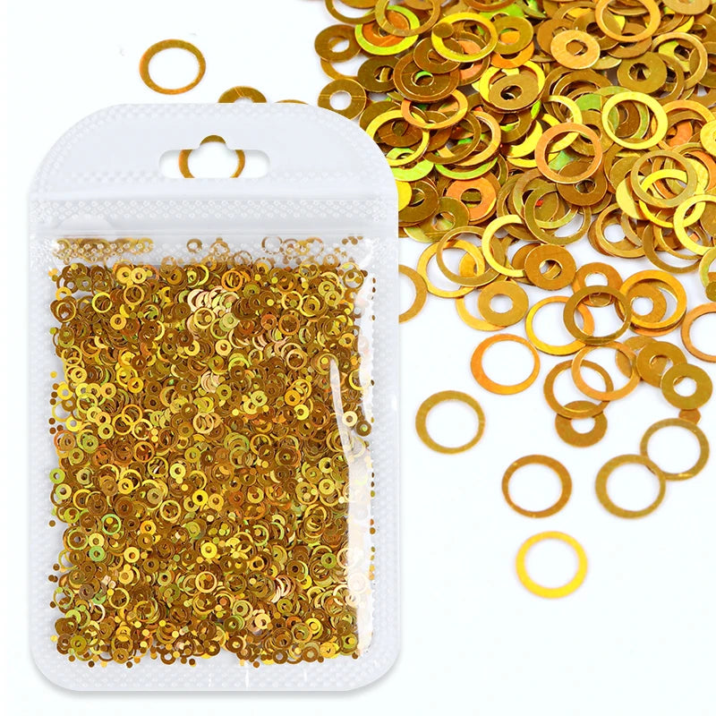 Shimmering Star Resin Sequins for DIY Crafts