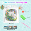 Special-Shape Diamond Art Painting Kit – Colorful Floral Design for Adults & Beginners