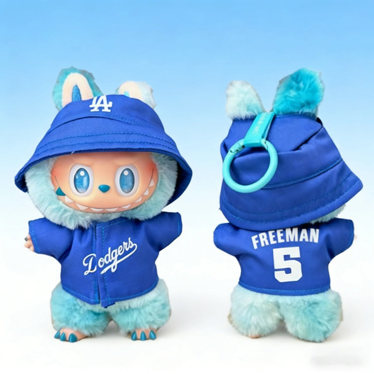 Baseball Outfit Set for Labubu Dolls (15-17cm)