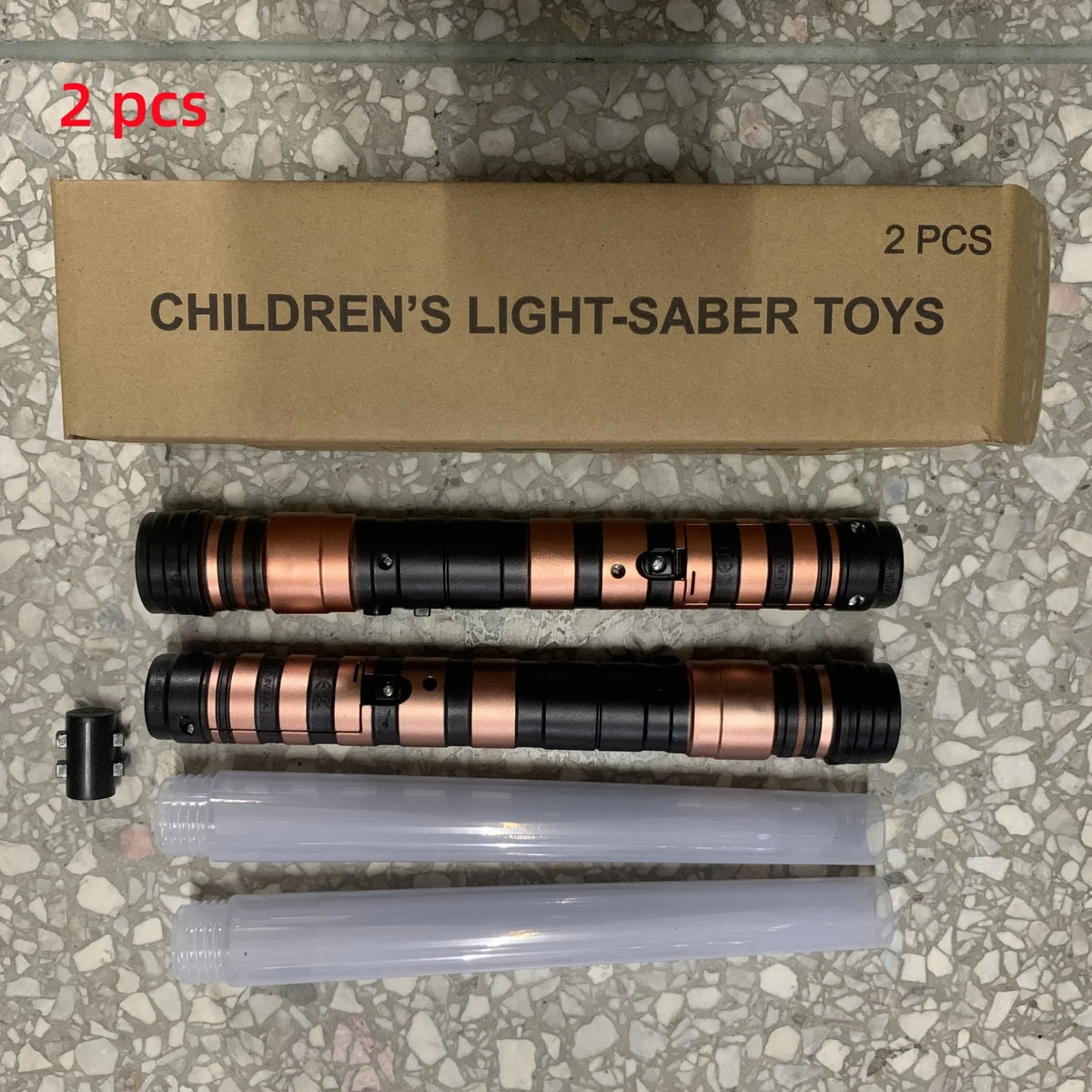 Retractable LED Lightsaber with Sound Effects & 7 Color Modes