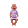 Two-Piece Doll Outfit with Top and Pants for 18-Inch and 43cm Dolls