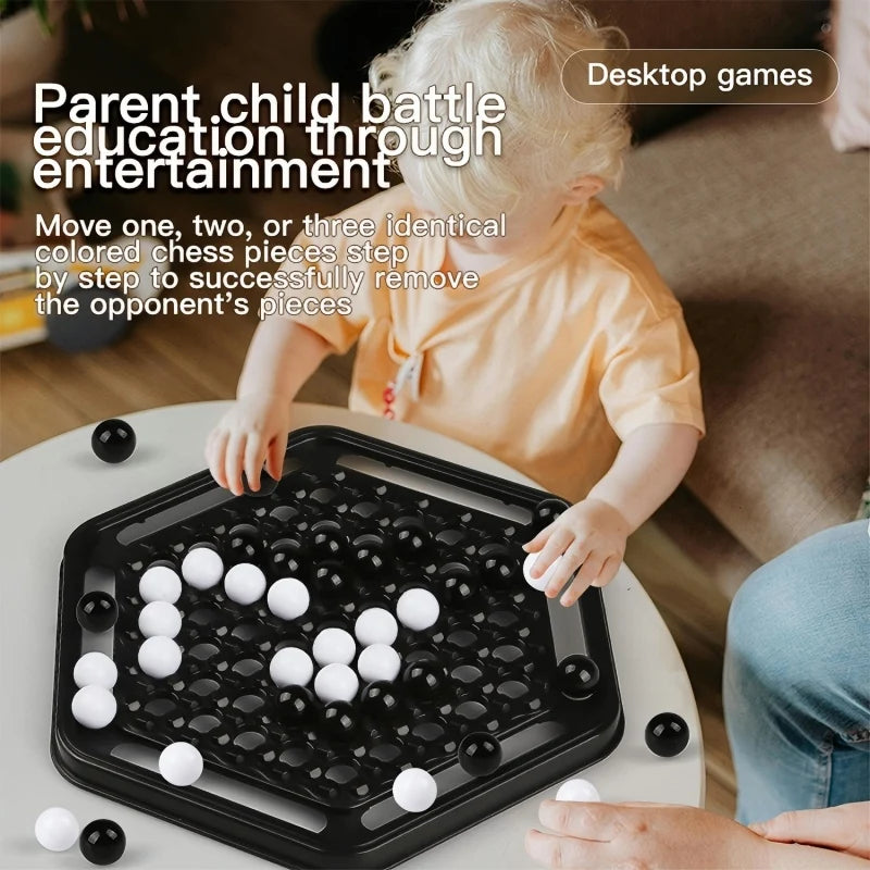Push Chess Strategy Board Game for Family Fun