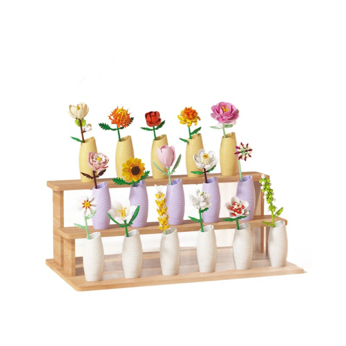 Botanical Blooms Building Block Set