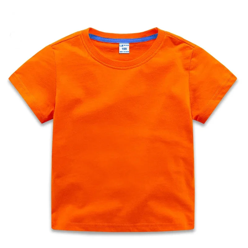 Kids Cotton T-Shirts for Boys & Girls – Soft, Breathable, Everyday Comfort