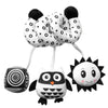 Black and White Animal Hanging Toys for Baby Car Seat and Stroller