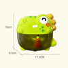Dinosaur Bubble Machine Bath Toy with LED Lights
