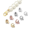 Metal Crimp End Beads for Jewelry Making - Stopper and Positioning Clasps