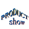 A diamond painting kit featuring colorful, translucent pieces of material displayed alongside the text PRODUCT show.