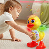 Electric Dancing Duck Toy with Music and Light-Up Eyes
