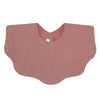 Cotton Baby Bibs with Burp Cloth – Soft Solid Color Bandana Scarf