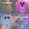 A collection of guitar effects pedals including US Dream and Analog Chorus pedals shown in a studio setting.