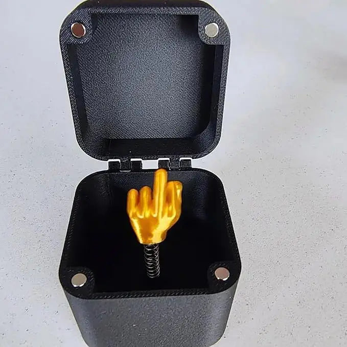 Funny Middle Finger Prank Gift Box - Hilarious Gag Gift for Birthdays, Christmas & More