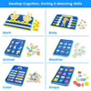 Montessori Busy Board for Toddlers – Sensory Learning & Fine Motor Skills Activity Board
