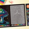 Mosaic Pixel Art Coloring Book for Adults – Stress-Relieving Mystery Scenes