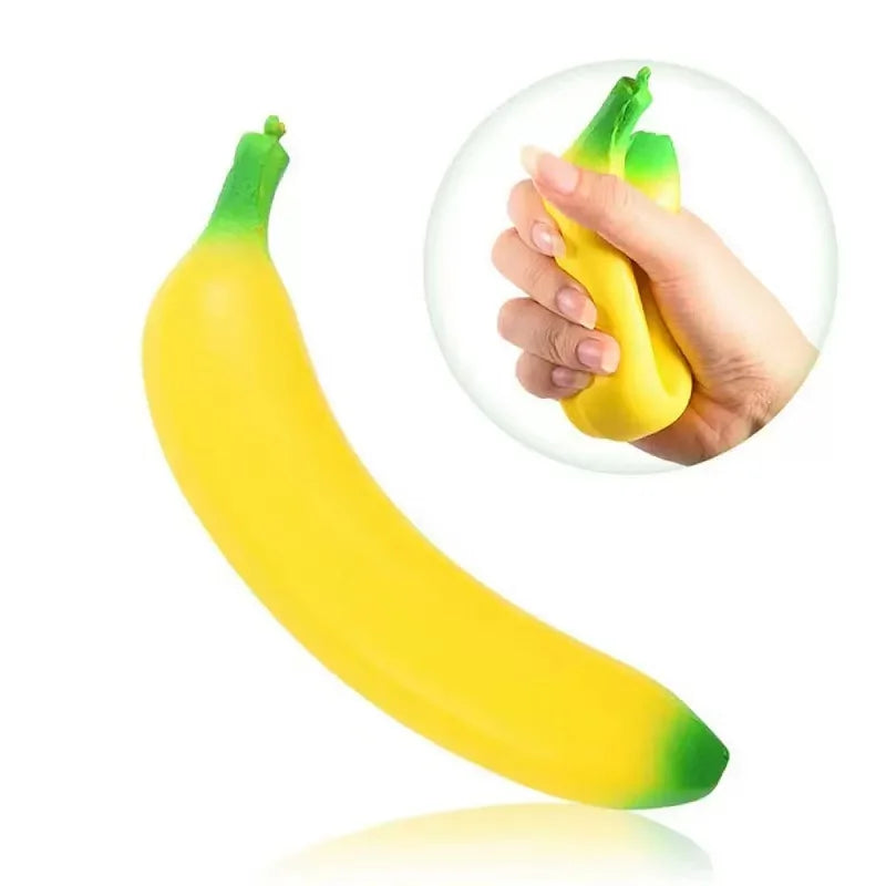 Giant Strawberry Squishy Stress Relief Toy – Soft Sensory Fidget for Calm & Relaxation