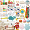 Montessori Wooden Busy Board for Toddlers