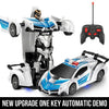 2-in-1 Remote Control Transforming Robot Car