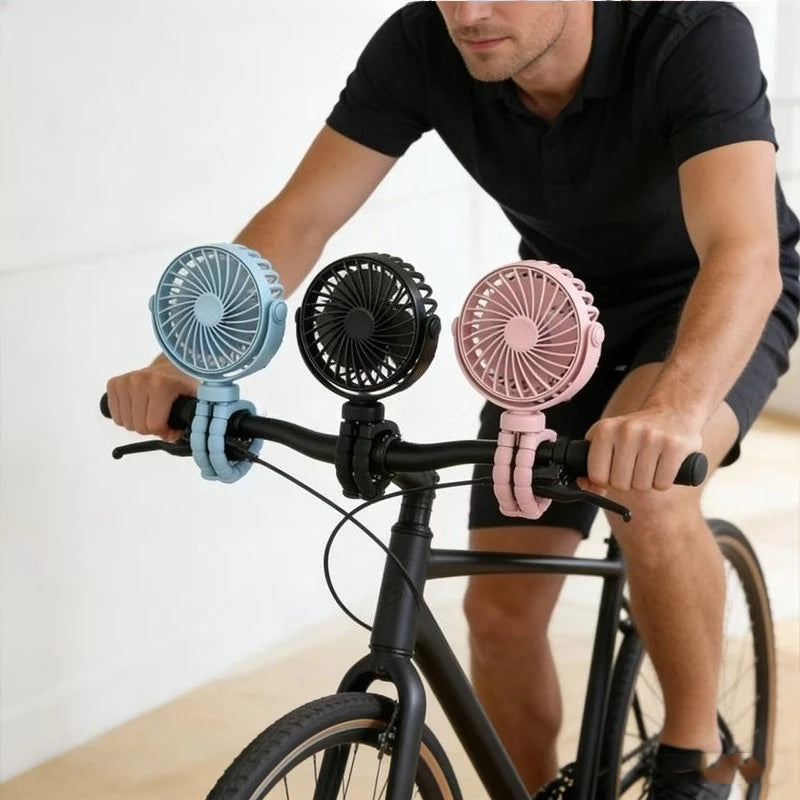 Flexible Mini USB Fan with Tripod Stand