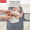 Foldable Waterproof Baby Changing Pad with Storage