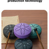 Mini Steel Tongue Drum with Mallet – 6 Notes, Portable Hand Pan for Meditation & Yoga