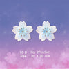 Cherry Blossom Embroidered Patches for DIY Decoration
